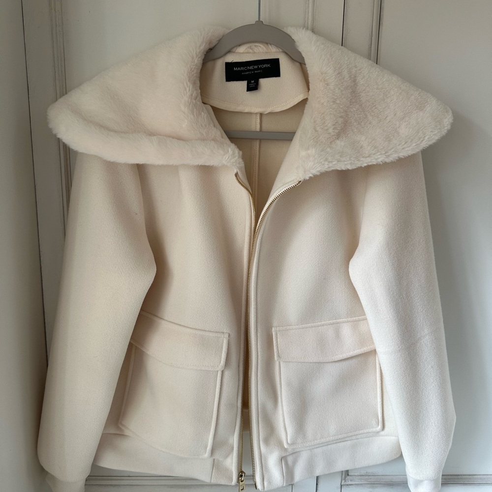 Marc New York Women's Creamy White Coat